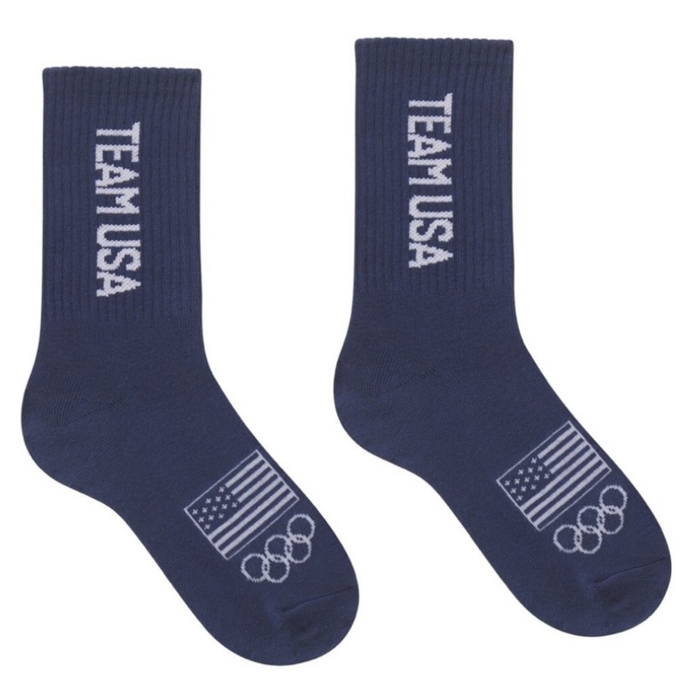 Skims Olympic Capsule Socks in Navy NEW
